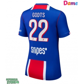 Paris Saint-Germain Mika Godts #22 Replika Hjemmebanetrøje Dame 2026-27 Kortærmet